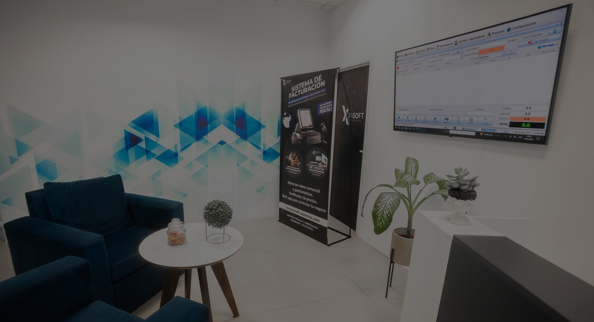 XSoft Sistemas offices prepared for demonstrations and support
