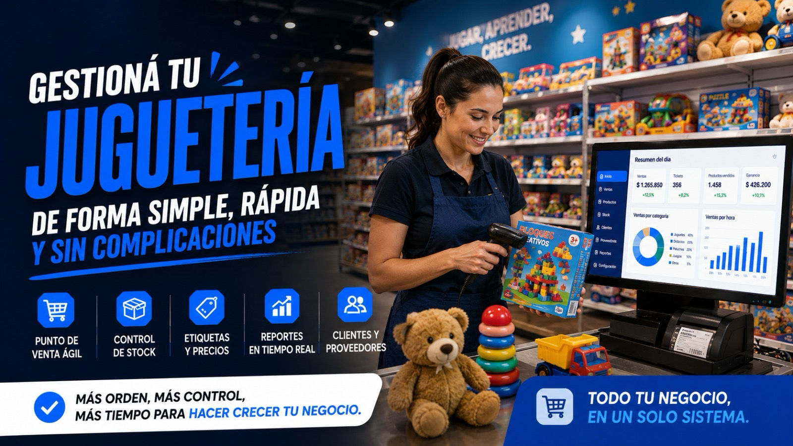 Campaña de gestión XGestión para Jugueterías